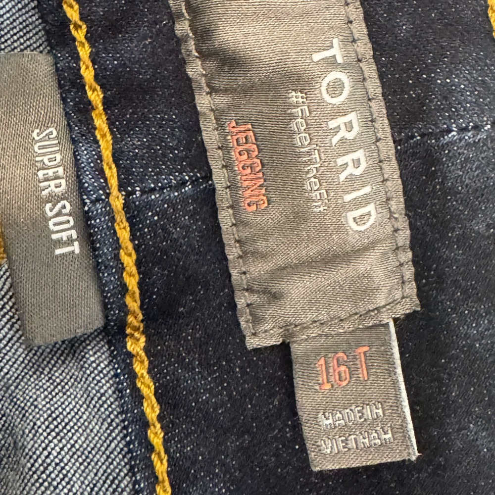 Torrid Super Soft Jeggings - Dark Blue